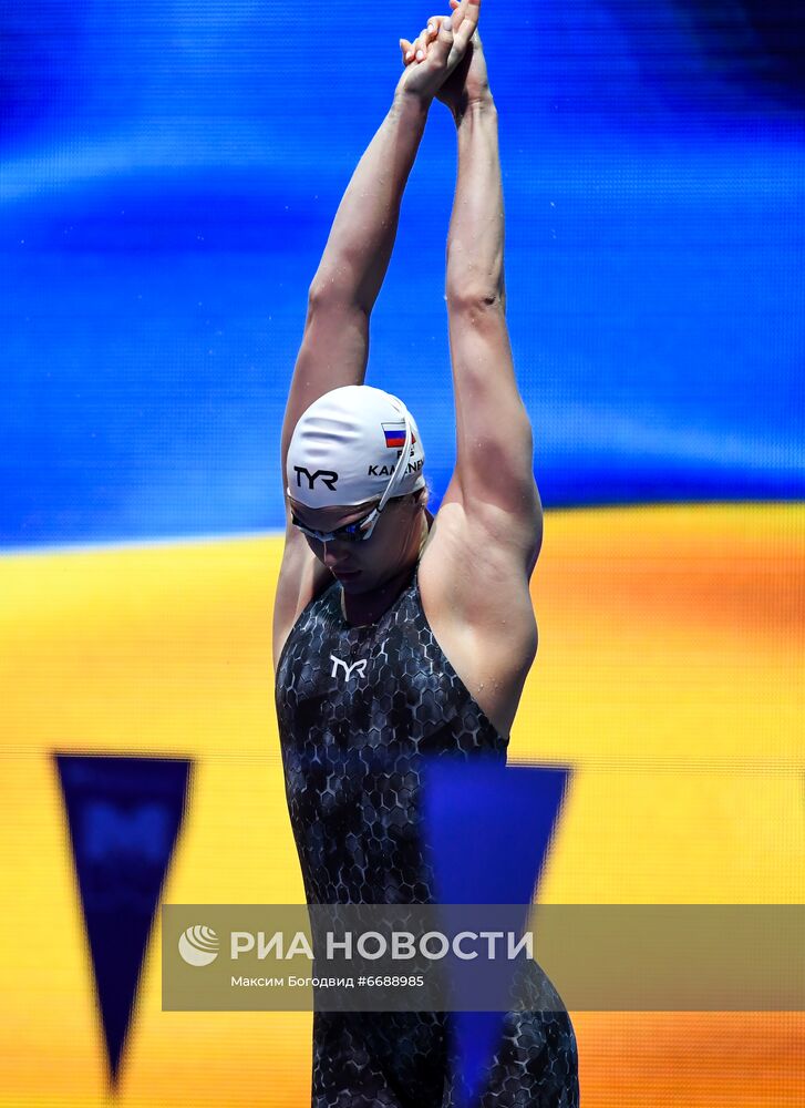 Плавание. Чемпионат Европы. Третий день