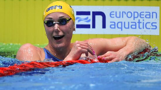 Плавание. Чемпионат Европы. Четвертый день