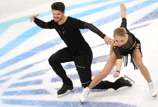 Фигурное катание. III этап Гран-при. Танцы. Ритмический танец