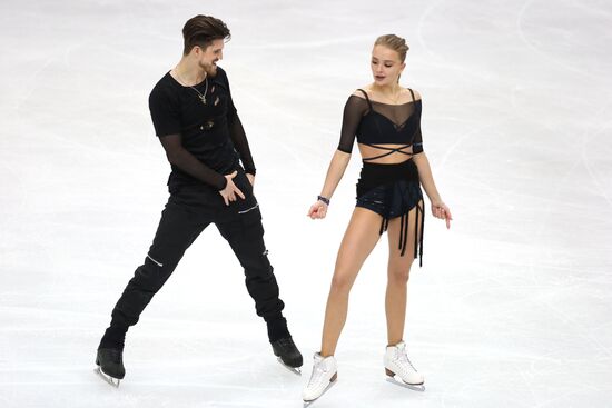 Фигурное катание. III этап Гран-при. Танцы. Ритмический танец