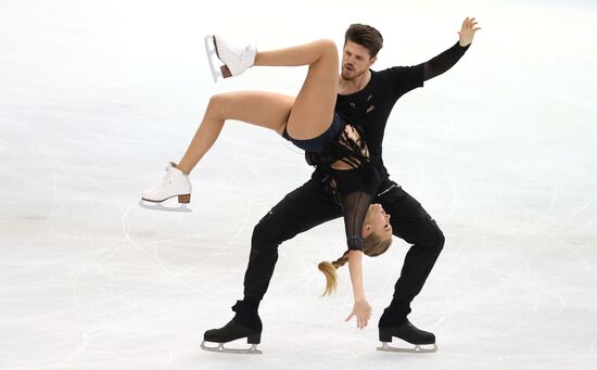 Фигурное катание. III этап Гран-при. Танцы. Ритмический танец