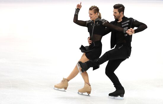 Фигурное катание. III этап Гран-при. Танцы. Ритмический танец