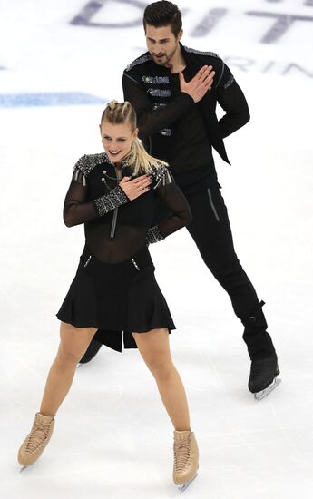 Фигурное катание. III этап Гран-при. Танцы. Ритмический танец