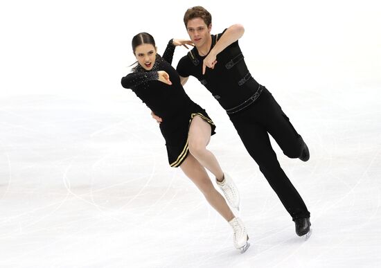 Фигурное катание. III этап Гран-при. Танцы. Ритмический танец