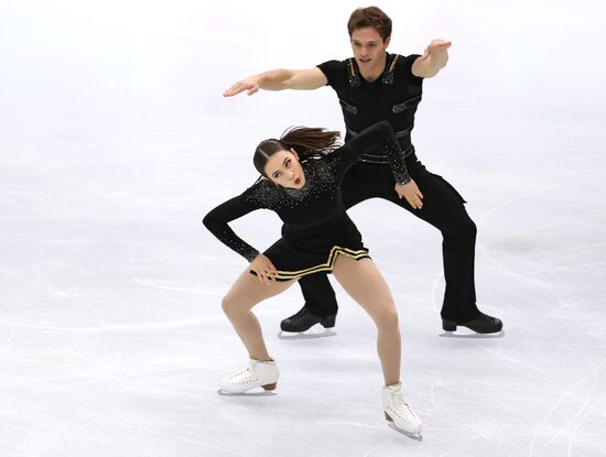 Фигурное катание. III этап Гран-при. Танцы. Ритмический танец