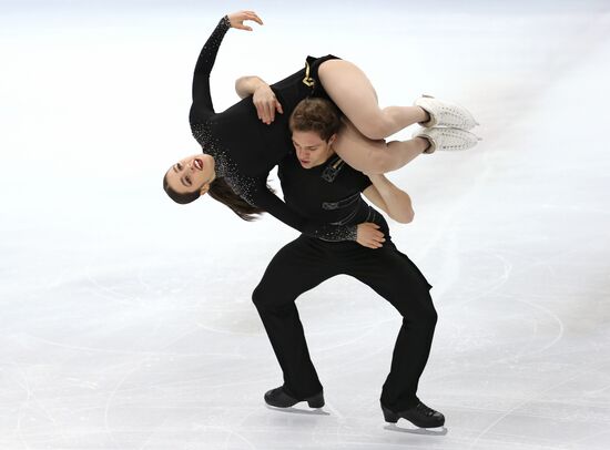 Фигурное катание. III этап Гран-при. Танцы. Ритмический танец