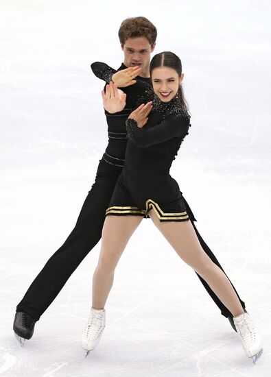 Фигурное катание. III этап Гран-при. Танцы. Ритмический танец