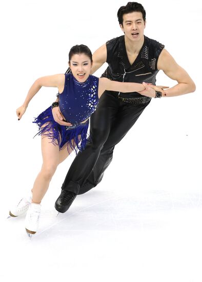 Фигурное катание. III этап Гран-при. Танцы. Ритмический танец