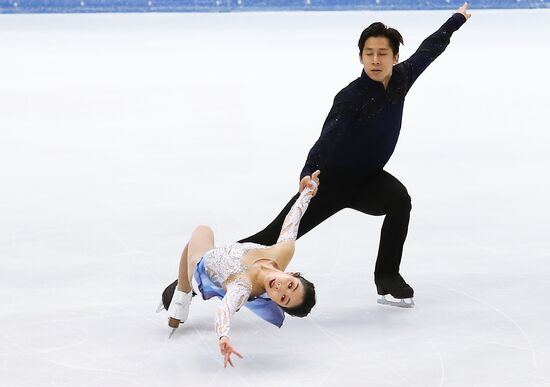 Фигурное катание. III этап Гран-при. Пары. Произвольная программа