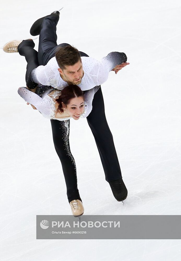 Фигурное катание. III этап Гран-при. Пары. Произвольная программа