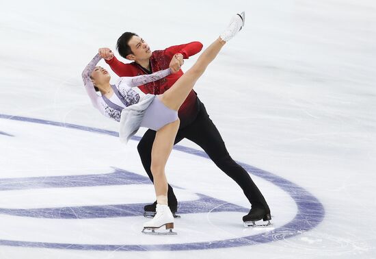 Фигурное катание. III этап Гран-при. Пары. Произвольная программа