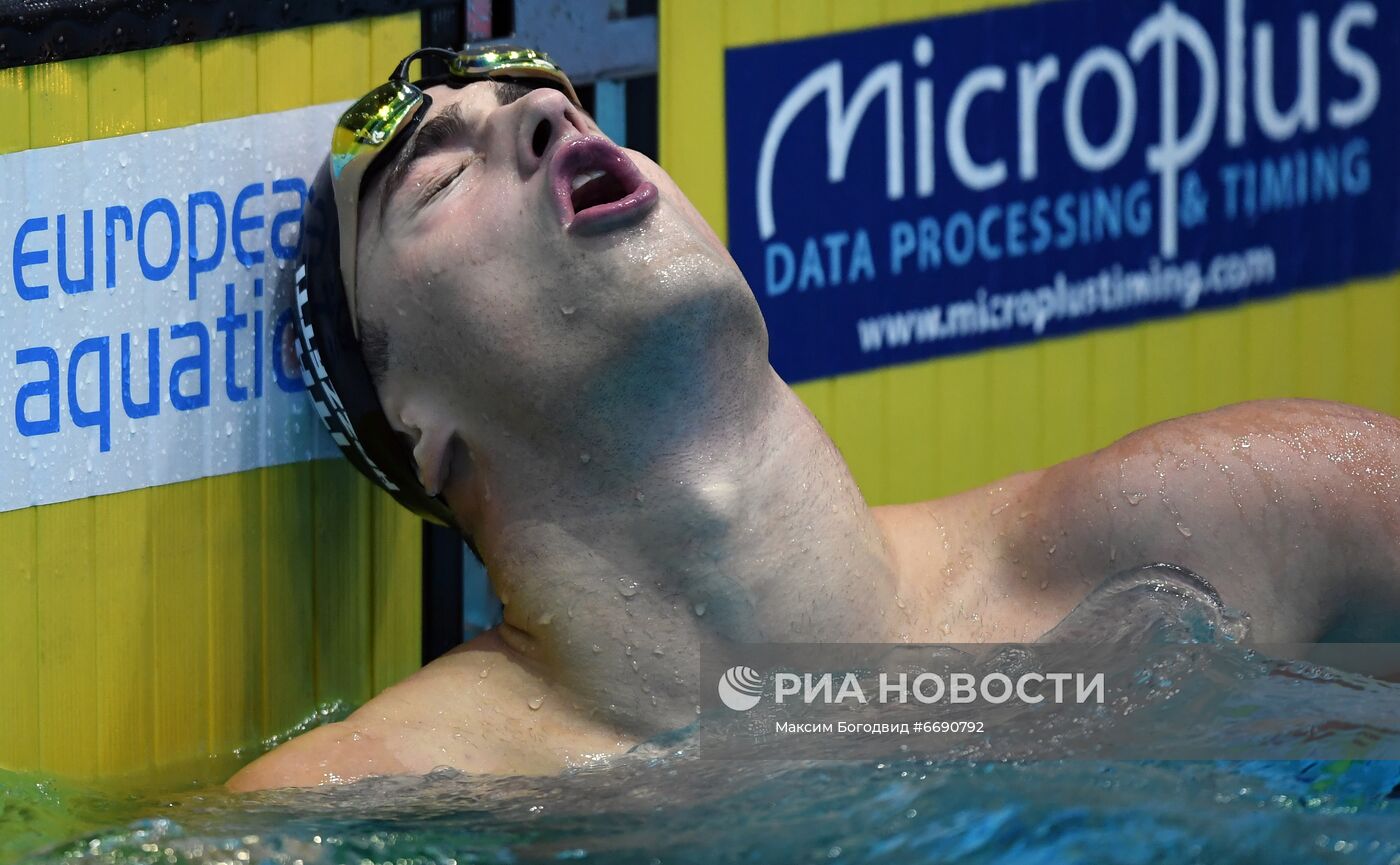 Плавание. Чемпионат Европы. Шестой день