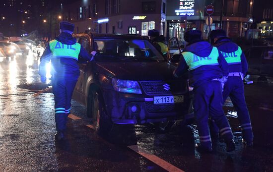 Рейд по выявлению нетрезвых водителей