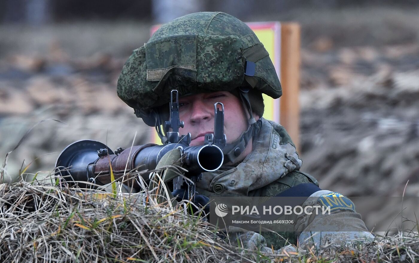 Открытие миротворческих учений стран ОДКБ "Нерушимое братство - 2021" 