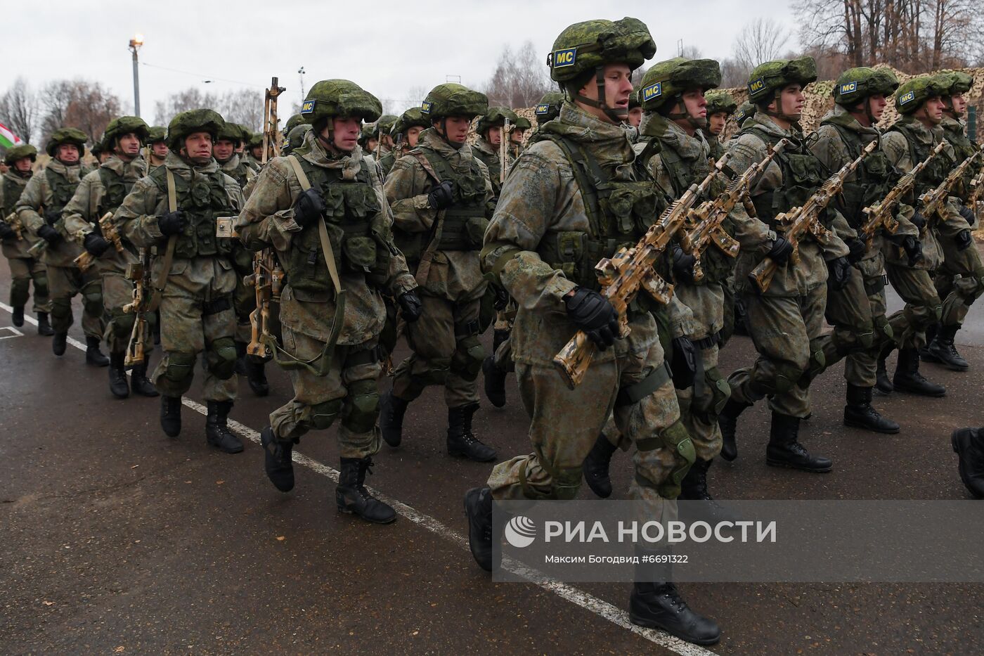 Открытие миротворческих учений стран ОДКБ "Нерушимое братство - 2021" 