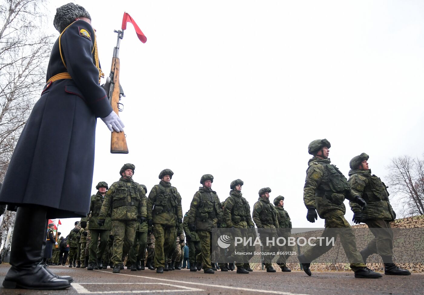 Открытие миротворческих учений стран ОДКБ "Нерушимое братство - 2021" 