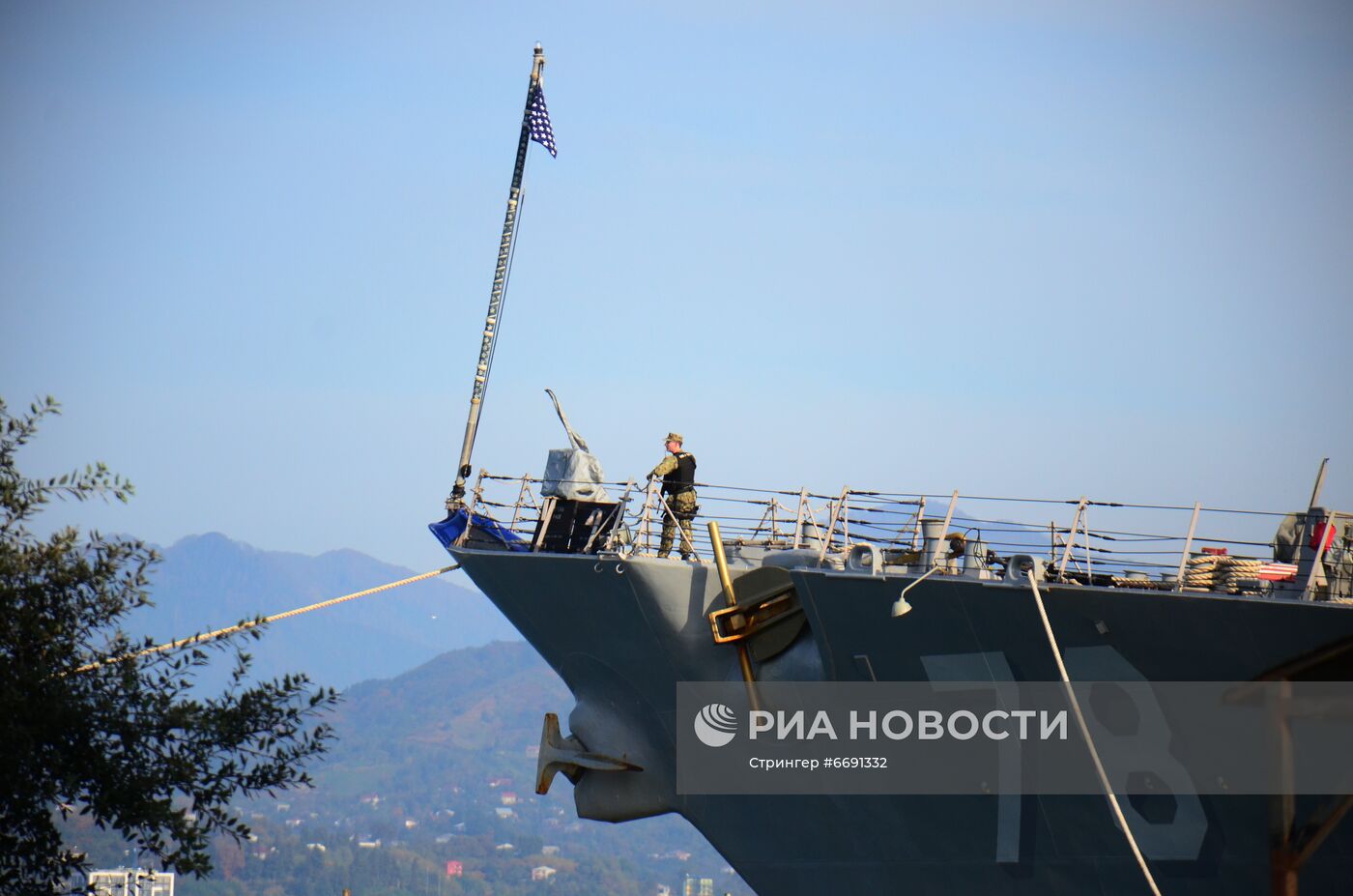 Корабли ВМС США вошли в порт Батуми