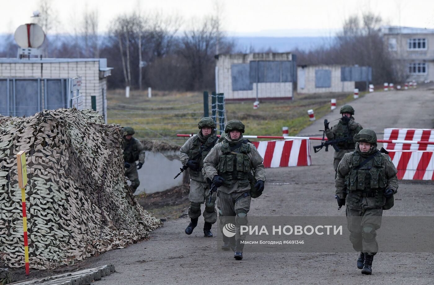 Открытие миротворческих учений стран ОДКБ "Нерушимое братство - 2021" 