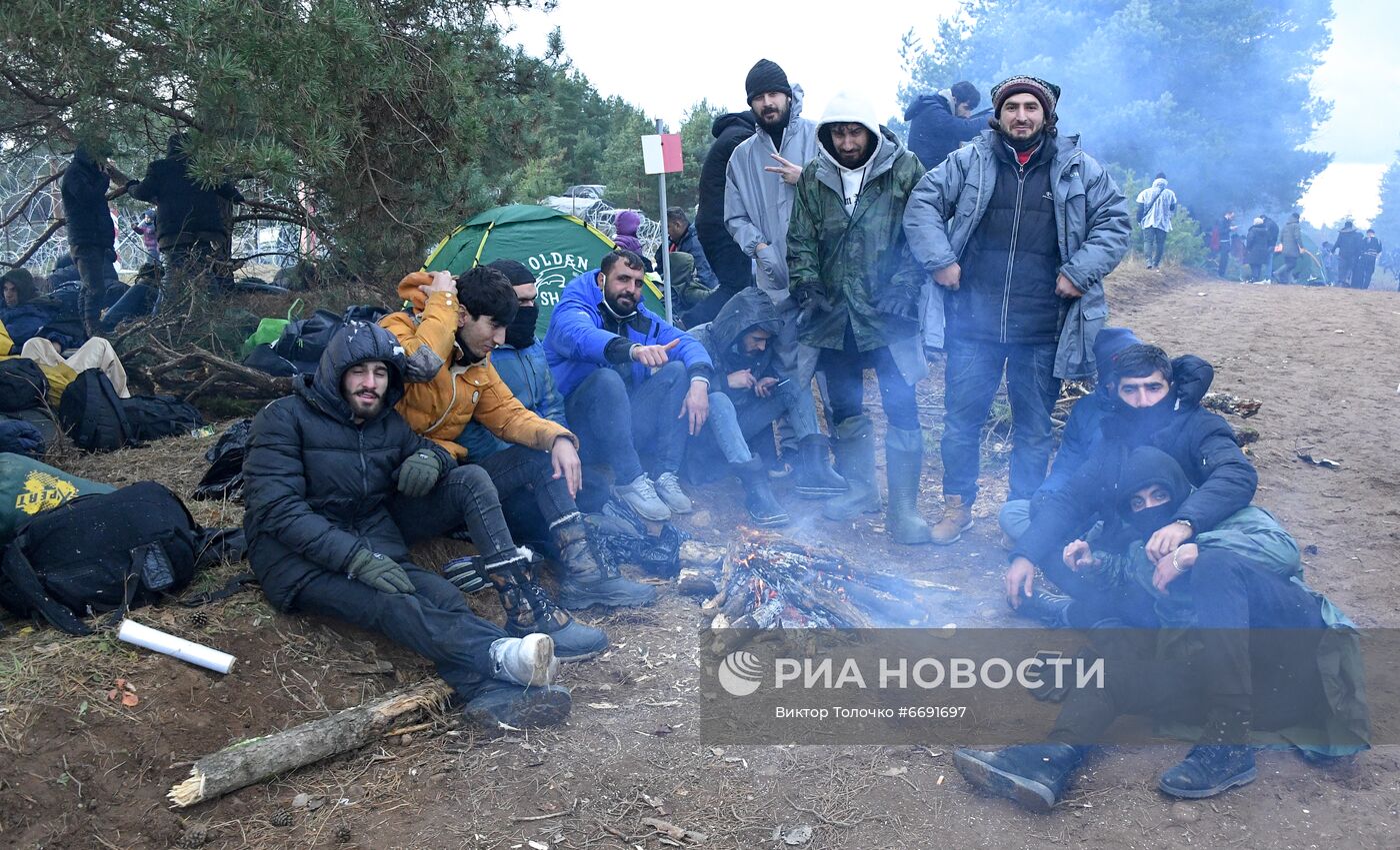 Ситуация на белорусско-польской границе