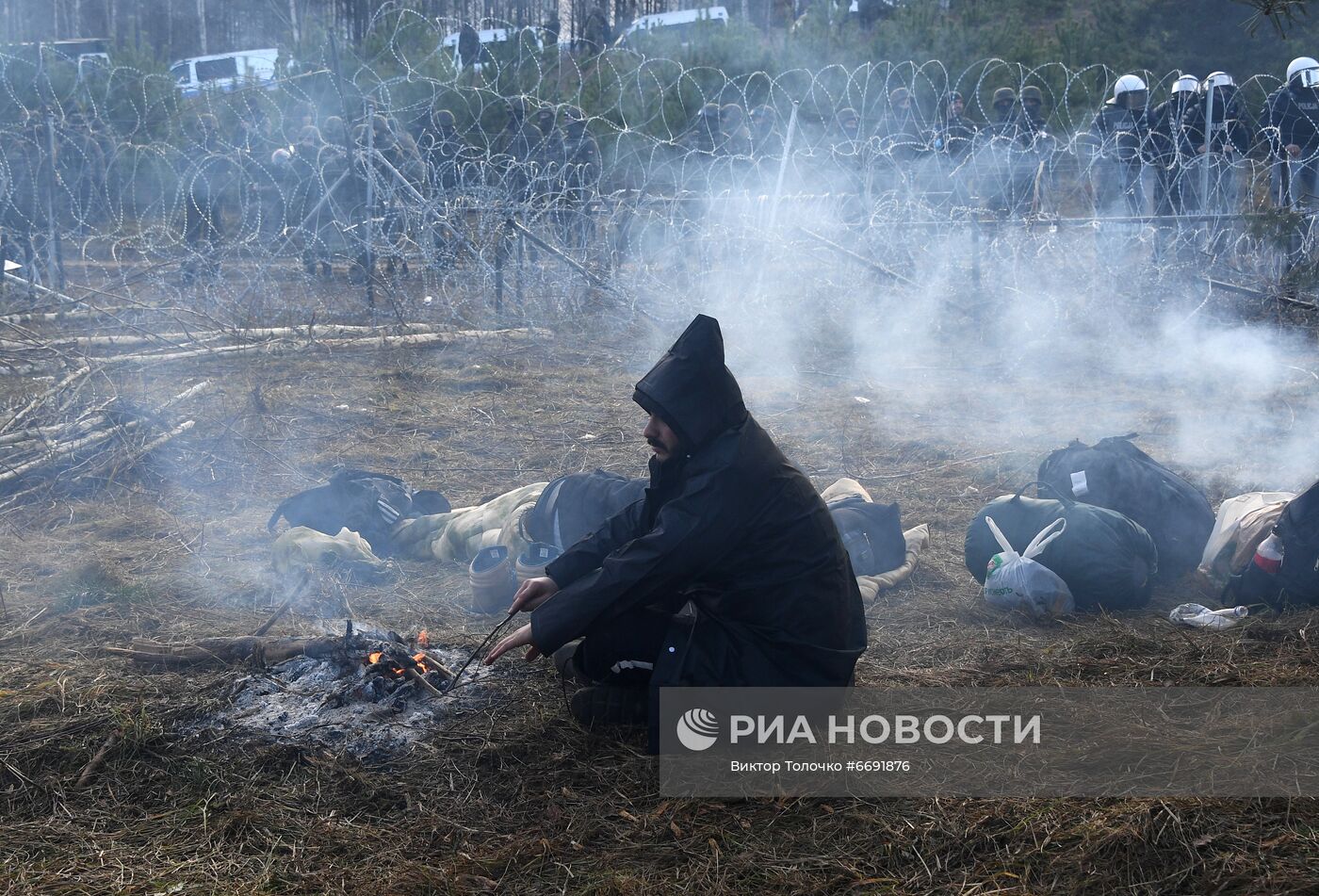 Ситуация на белорусско-польской границе