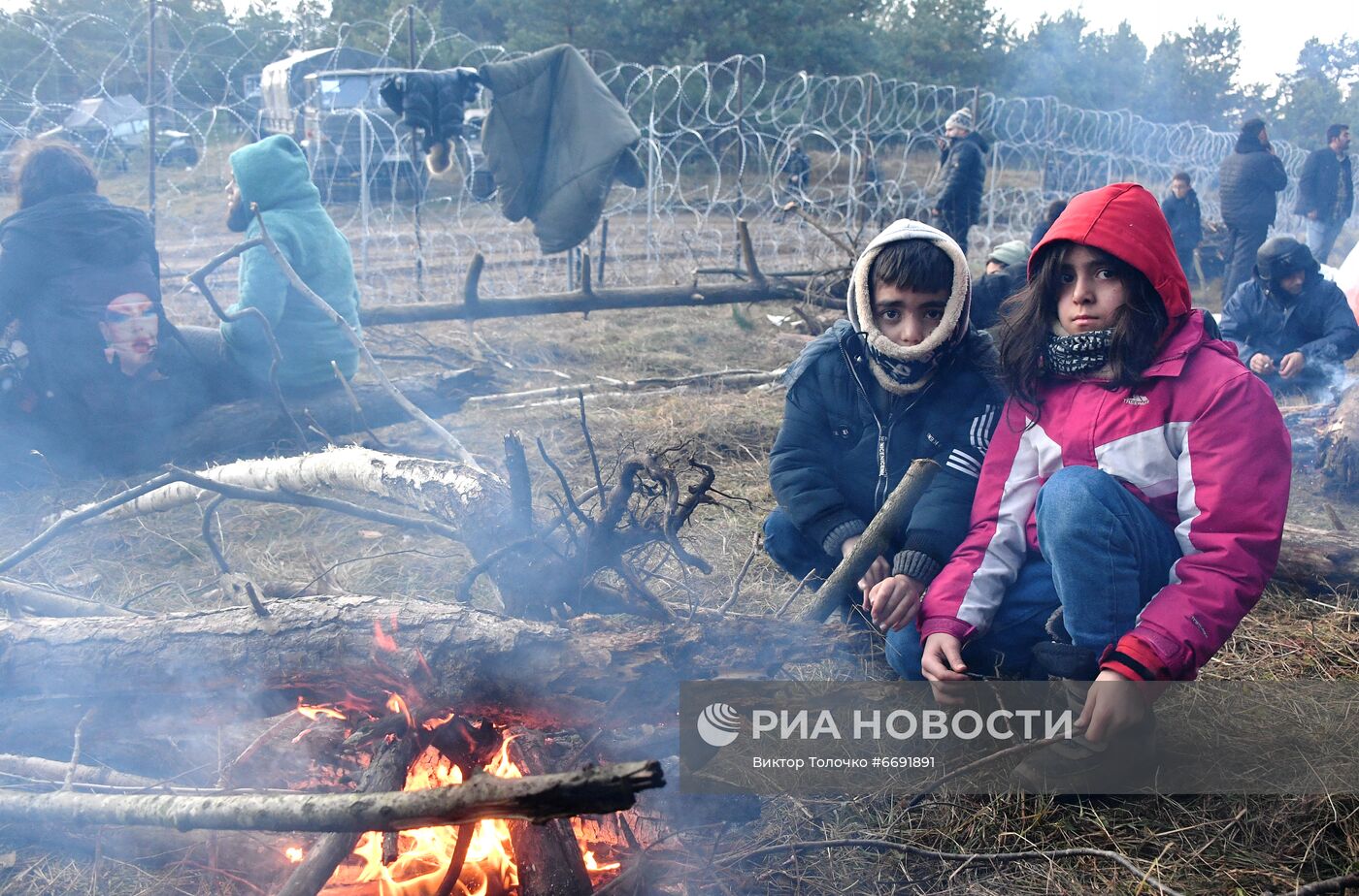 Ситуация на белорусско-польской границе