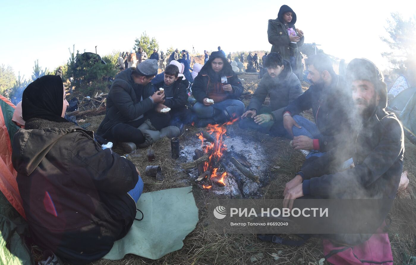 Ситуация на белорусско-польской границе