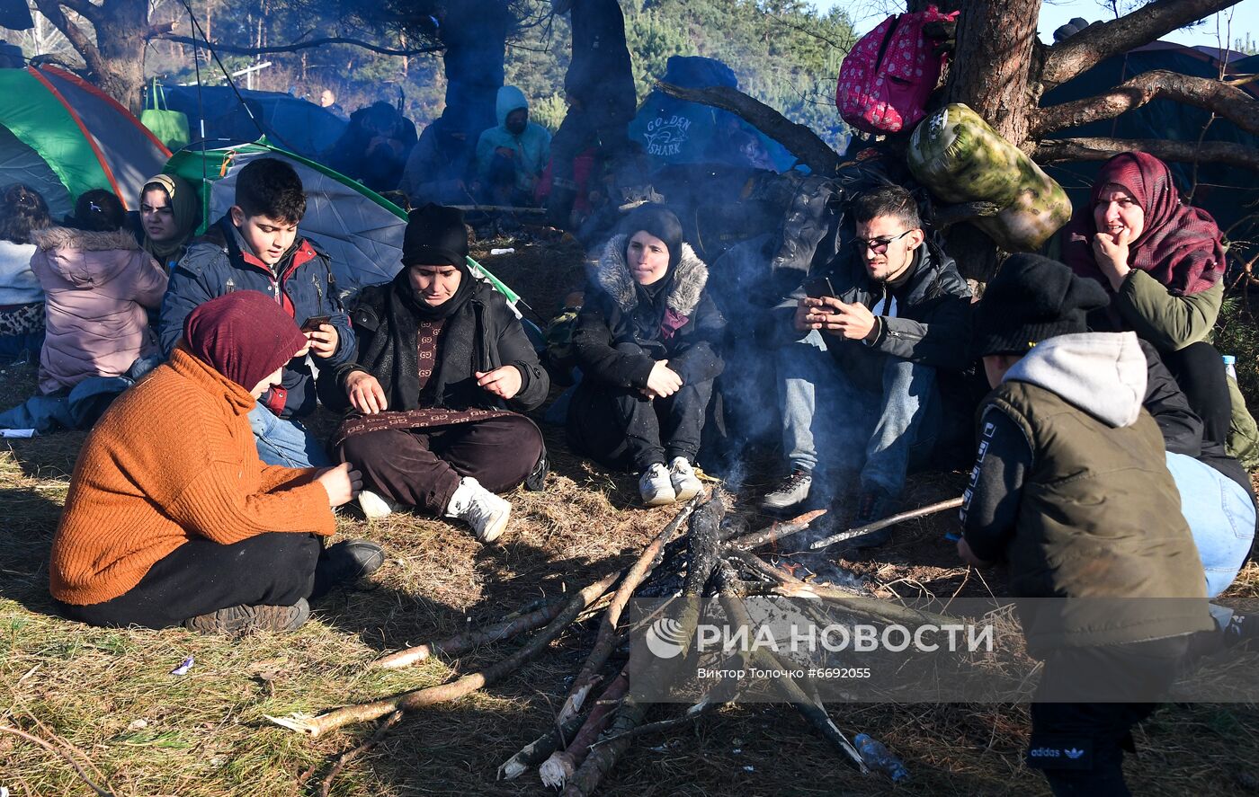 Ситуация на белорусско-польской границе