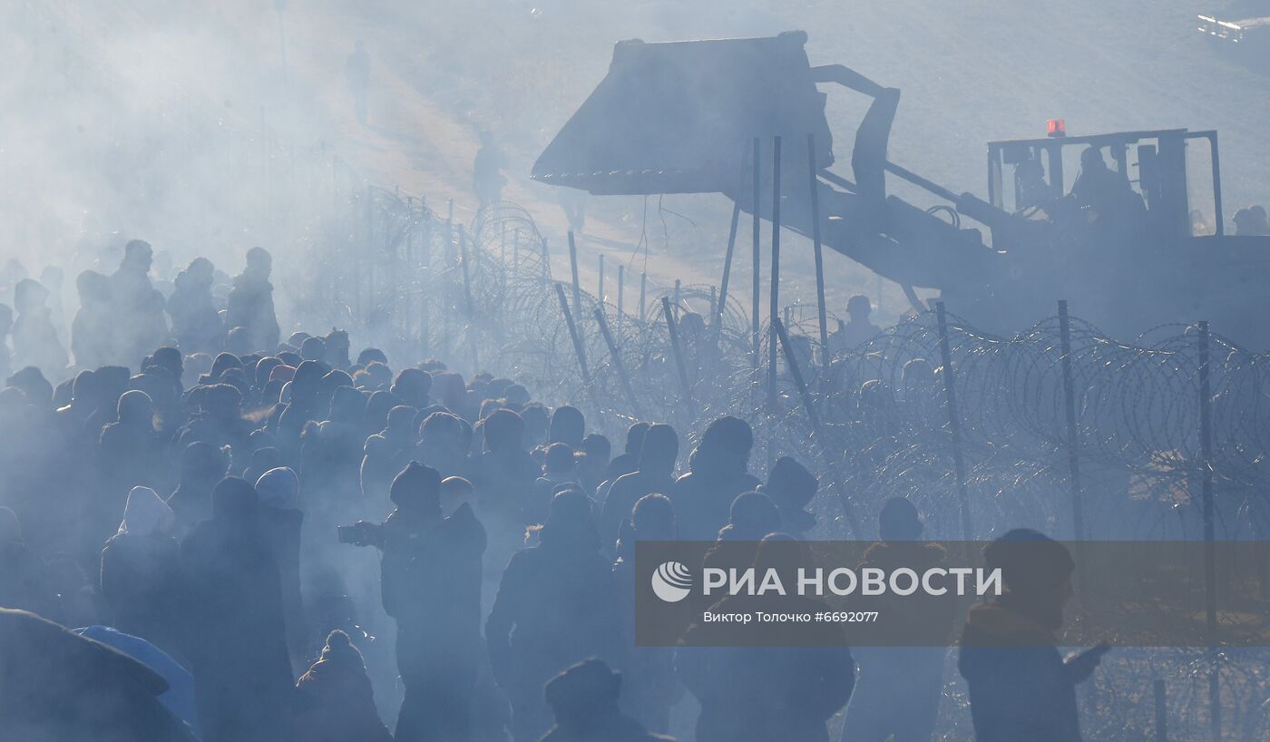 Ситуация на белорусско-польской границе