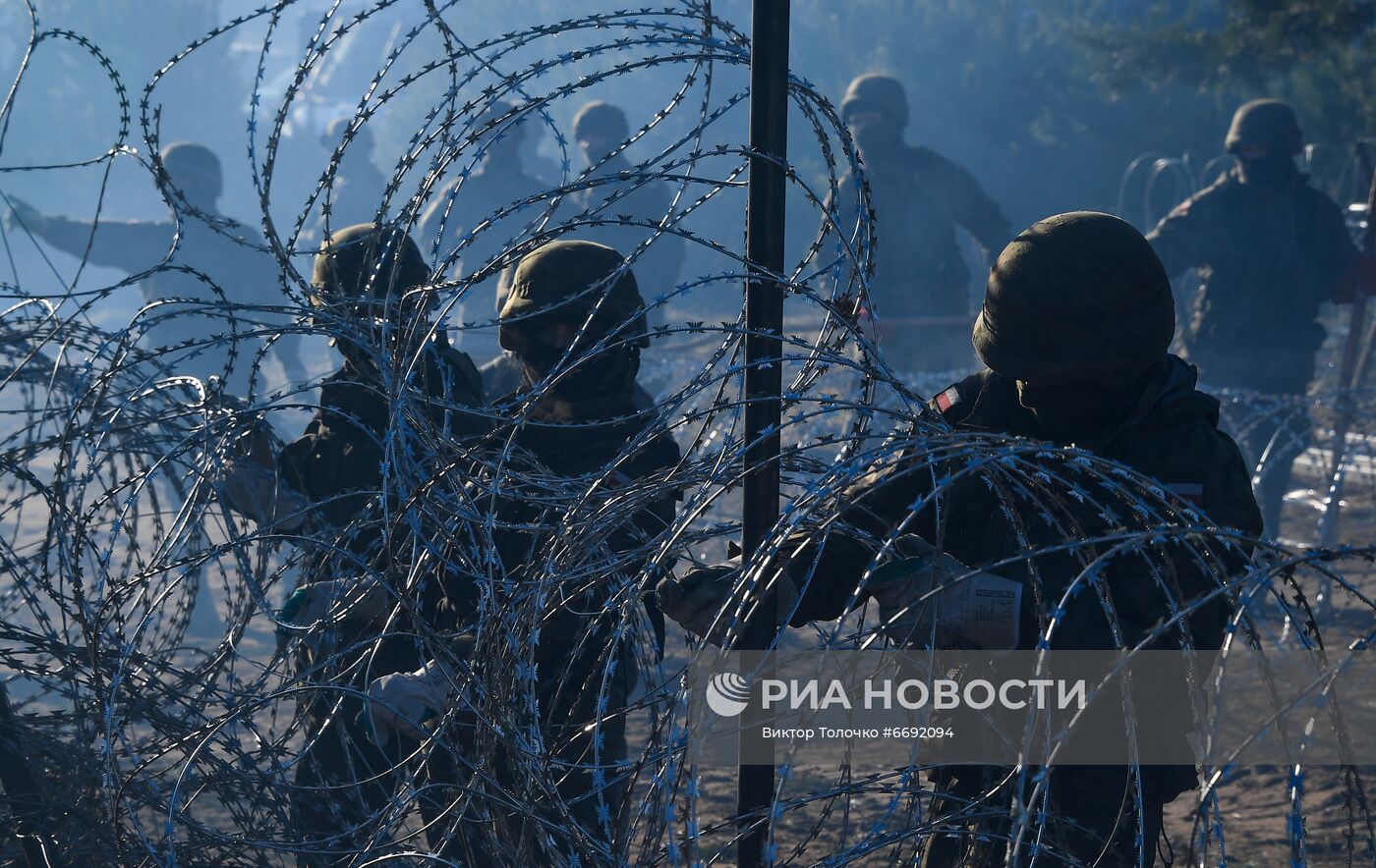 Ситуация на белорусско-польской границе