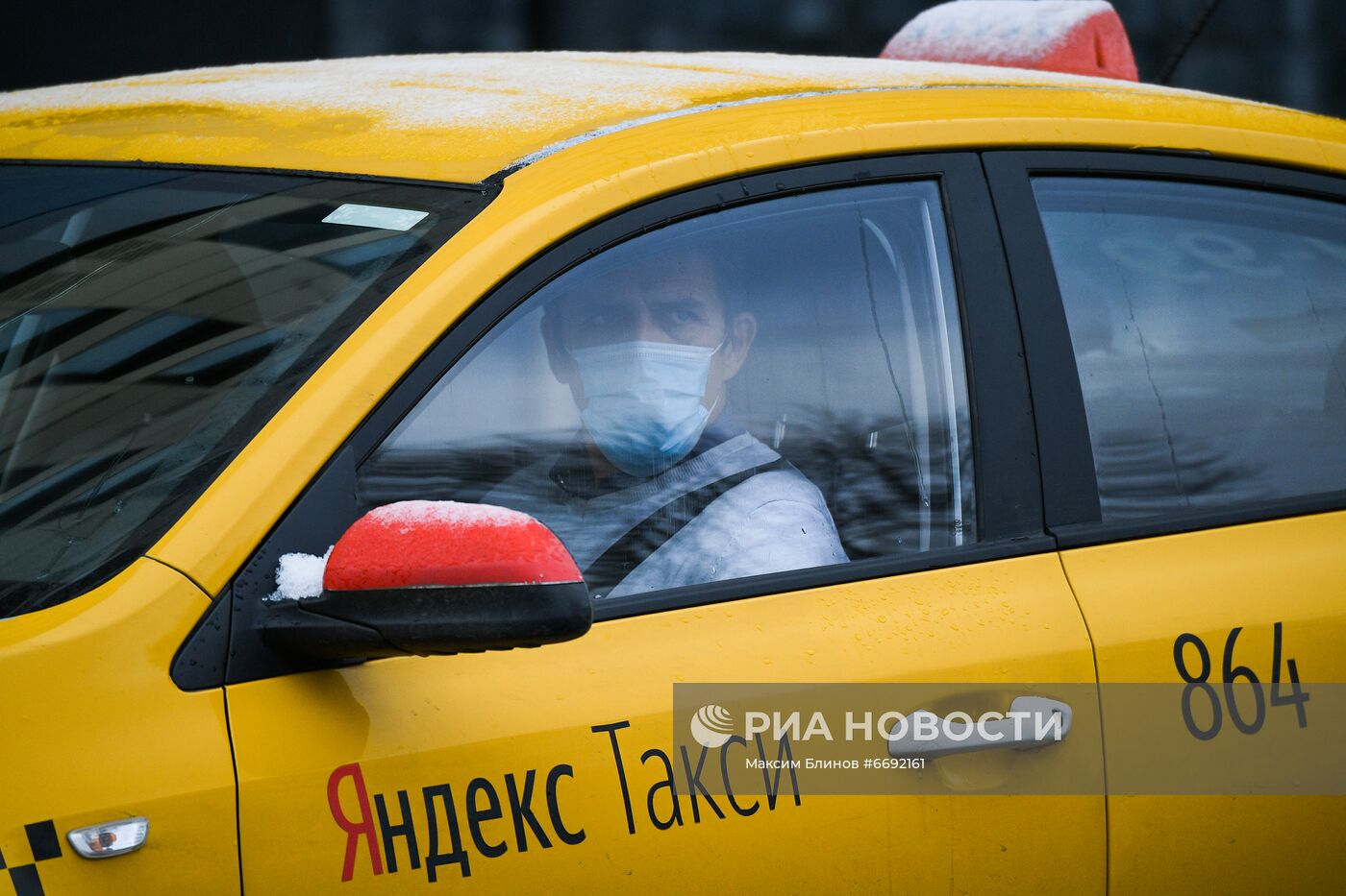 Проверка соблюдения водителями такси санитарно-эпидемиологических требований