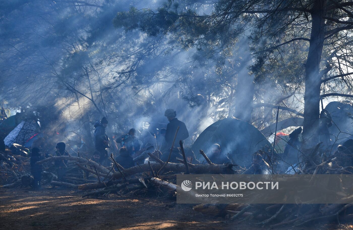 Ситуация на белорусско-польской границе