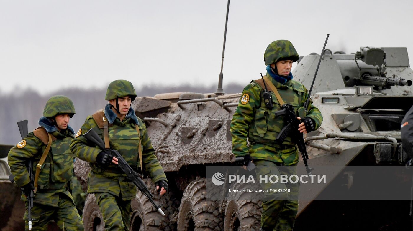 Миротворчекие учения стран ОДКБ "Нерушимое братство - 2021". День второй