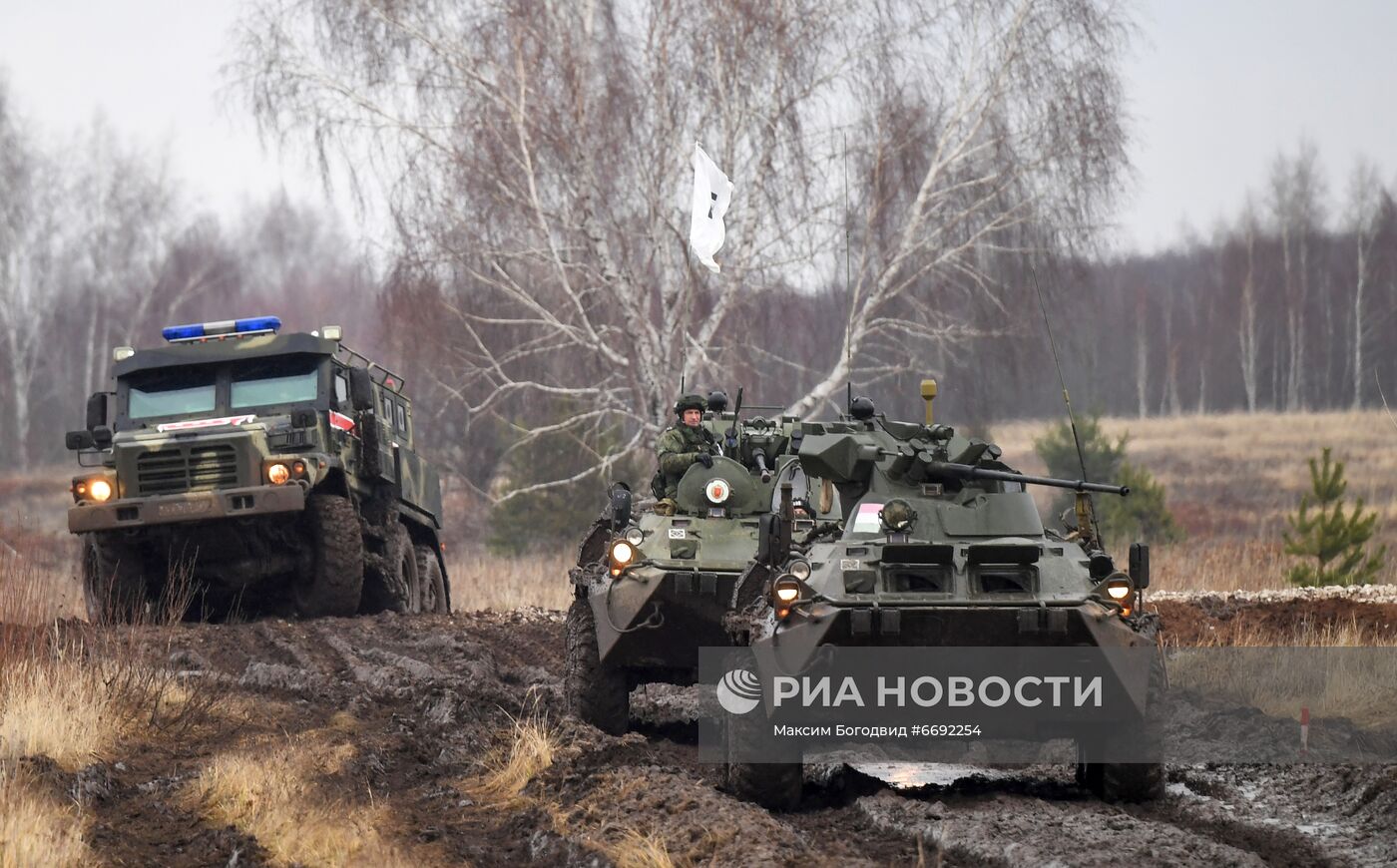 Миротворчекие учения стран ОДКБ "Нерушимое братство - 2021". День второй