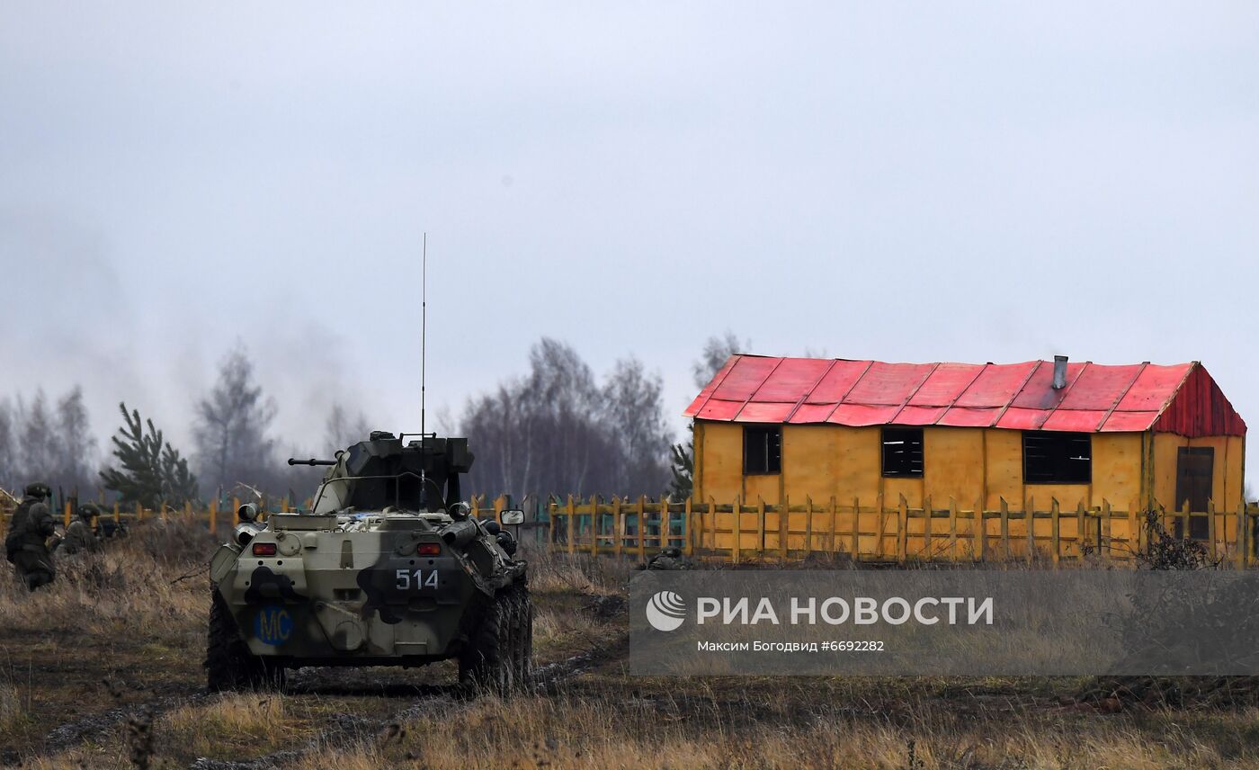 Миротворчекие учения стран ОДКБ "Нерушимое братство - 2021". День второй