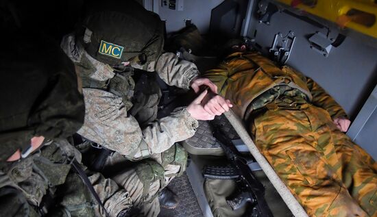 Миротворчекие учения стран ОДКБ "Нерушимое братство - 2021". День второй