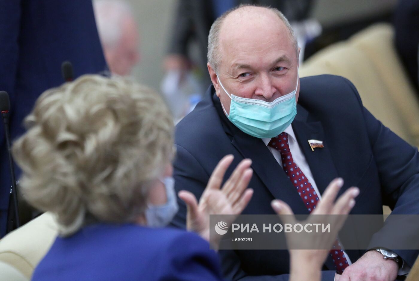 Пленарное заседание Госдумы РФ