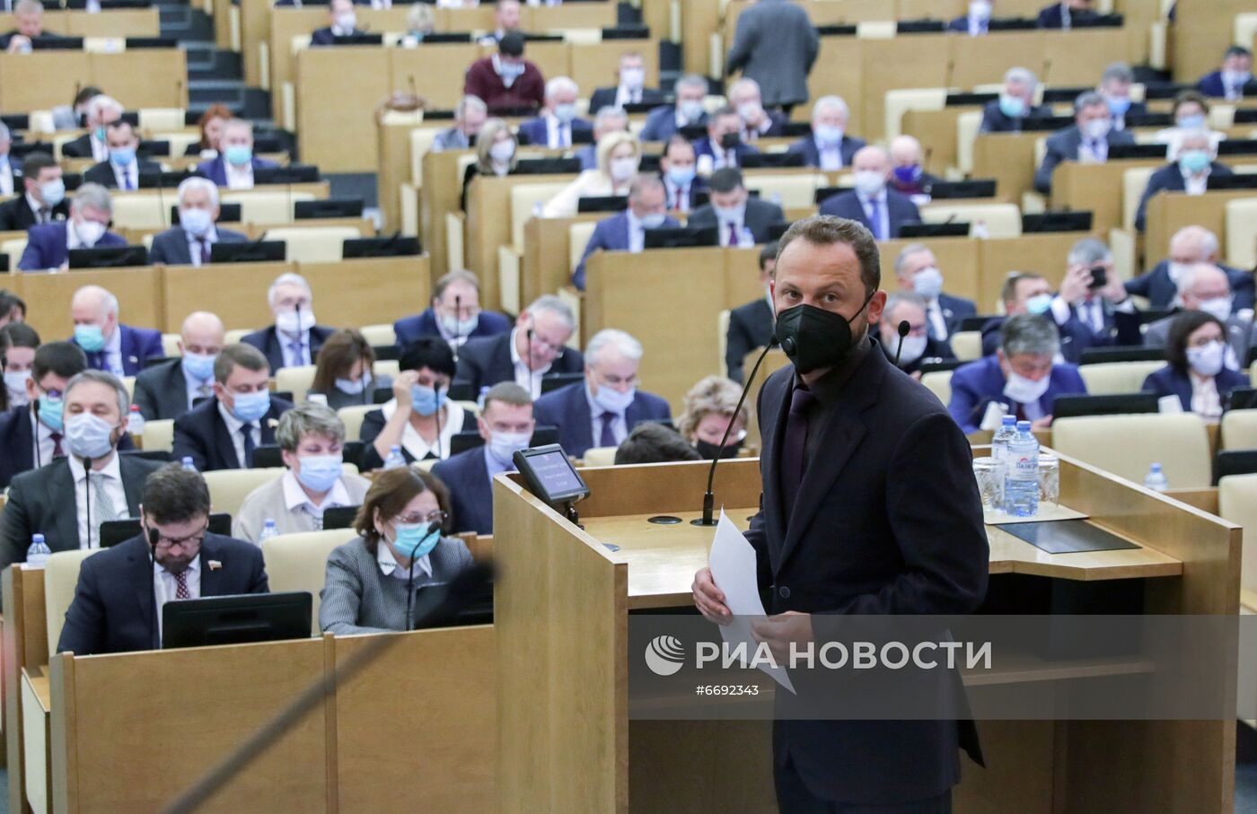 Пленарное заседание Госдумы РФ