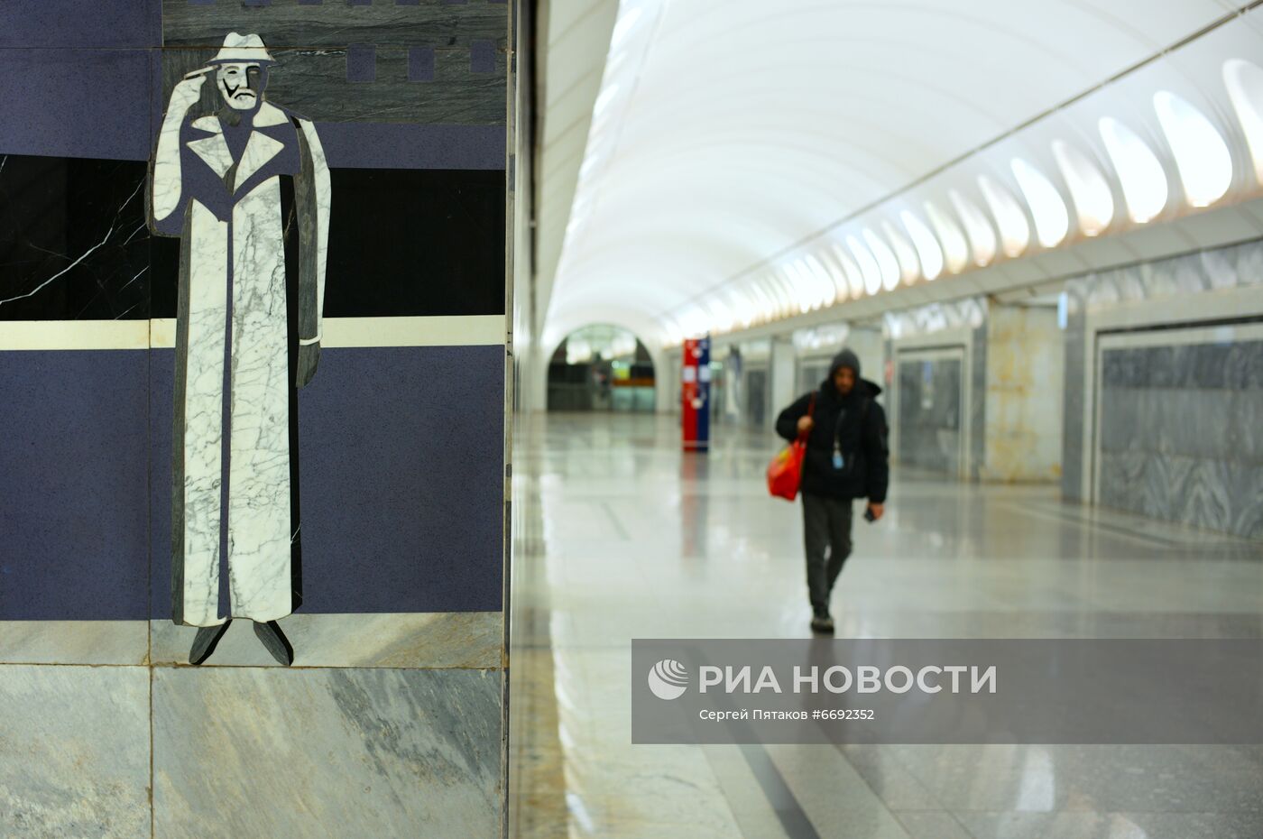 Станция метро "Достоевская" в Москве 