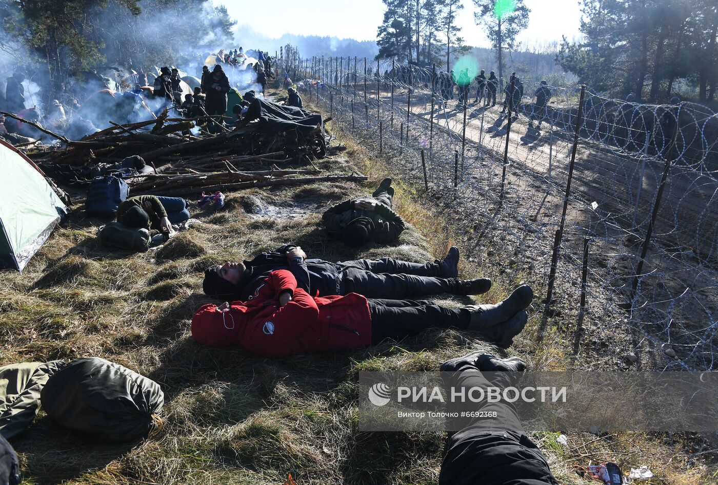 Ситуация на белорусско-польской границе