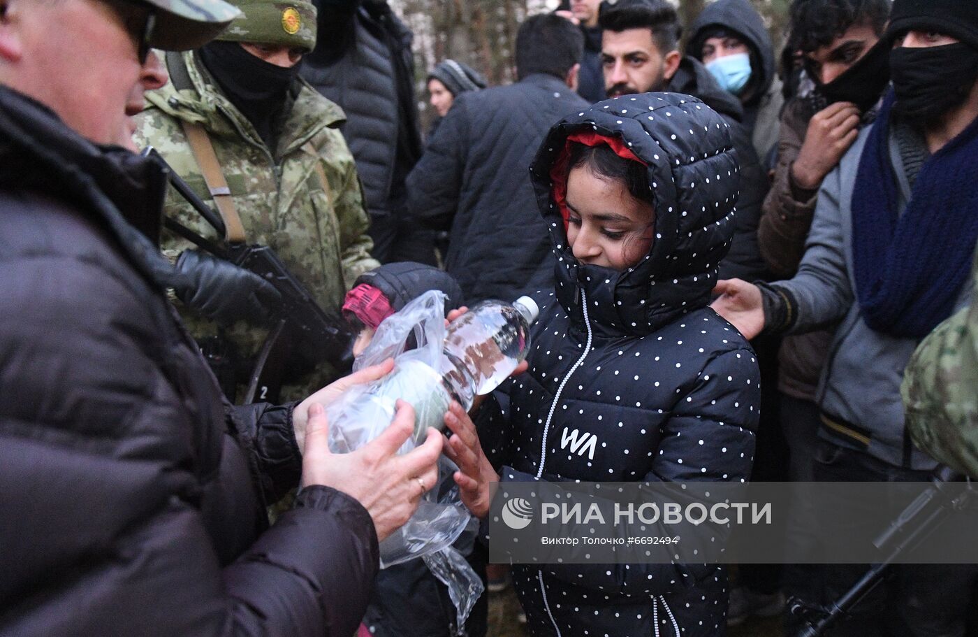 Ситуация на белорусско-польской границе