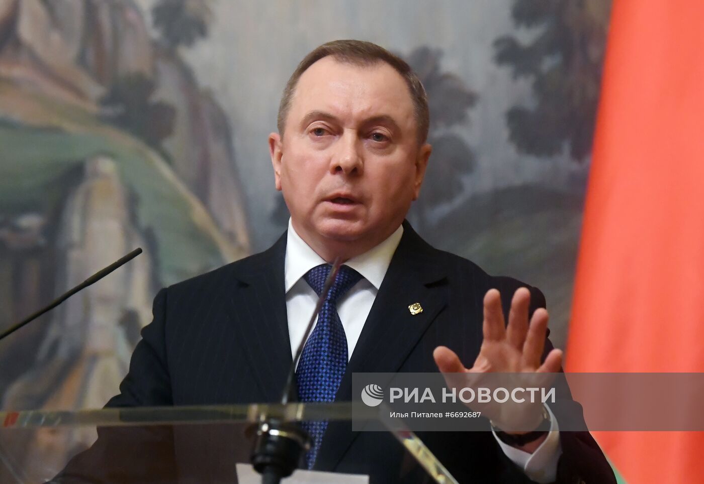 Заседание коллегий МИД России и МИД Белоруссии с участием С. Лаврова и В. Макея