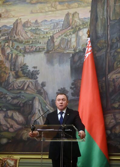 Заседание коллегий МИД России и МИД Белоруссии с участием С. Лаврова и В. Макея