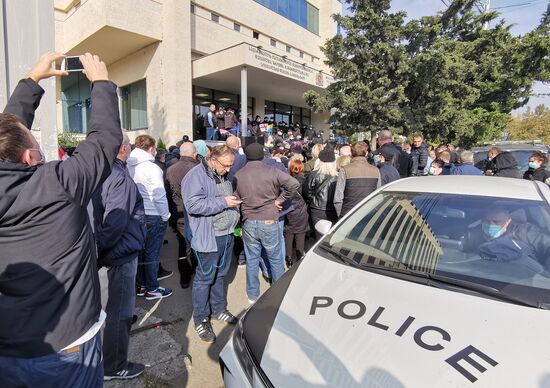 Акции сторонников М. Саакашвили в Тбилиси