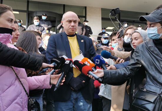 Акции сторонников М. Саакашвили в Тбилиси
