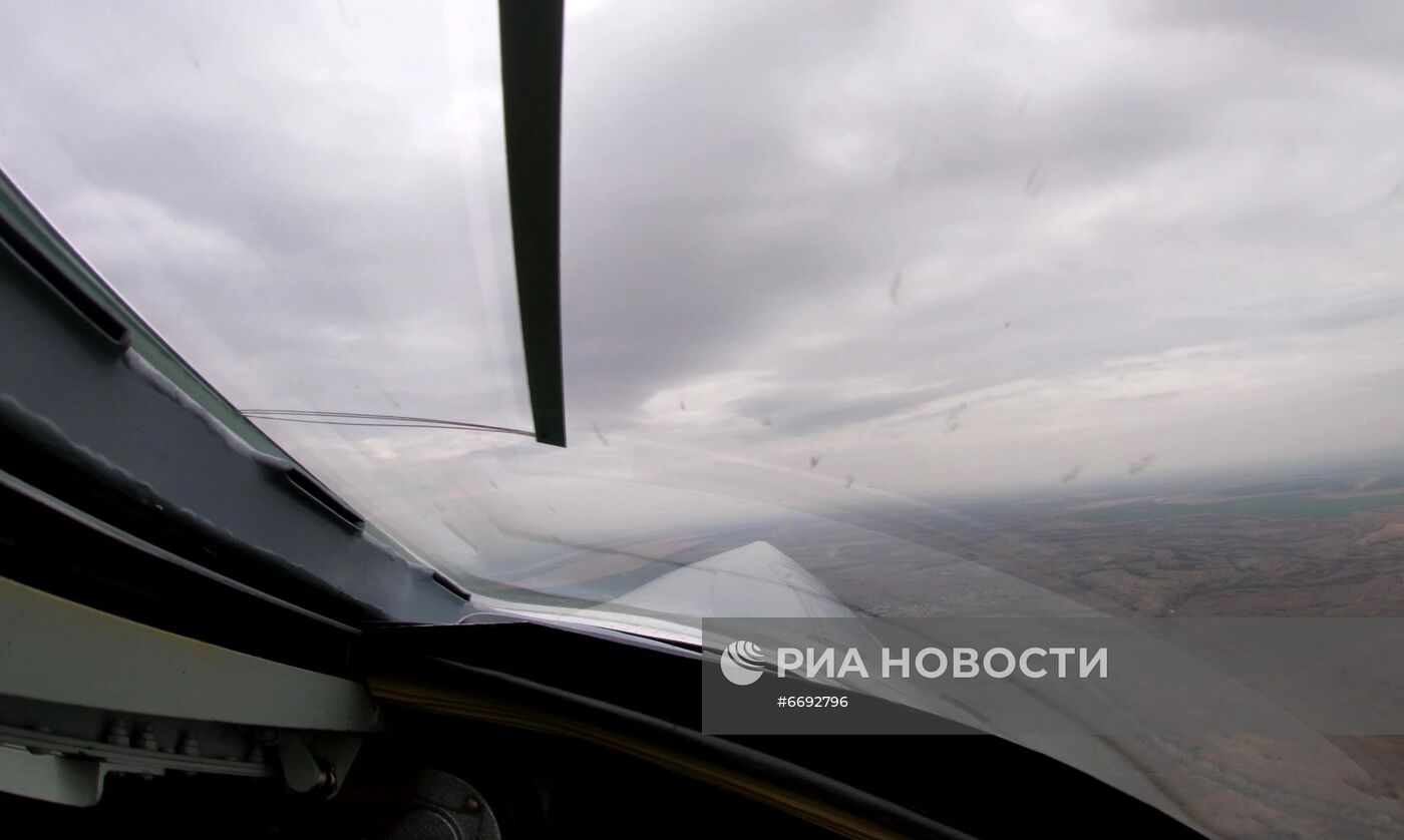 Российские Ту-22М3 пролетели над Белоруссией