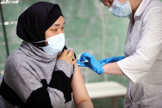 Вакцинация беременных женщин в Волгограде