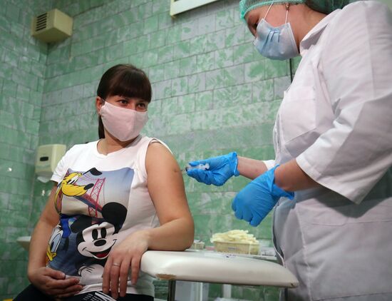 Вакцинация беременных женщин в Волгограде