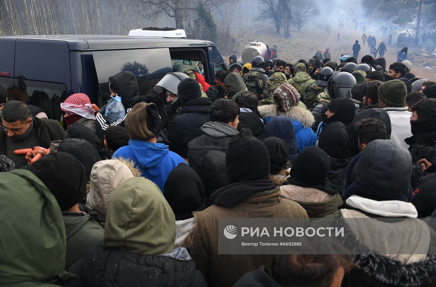 Ситуация на белорусско-польской границе