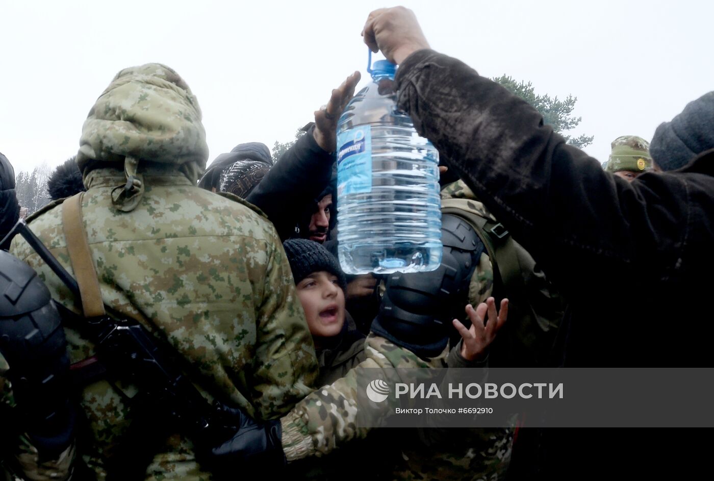 Ситуация на белорусско-польской границе