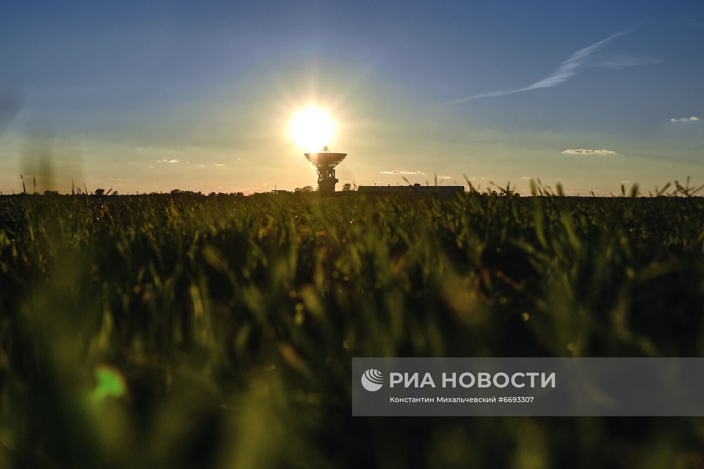 Радиотелескоп РТ-70 в Крыму